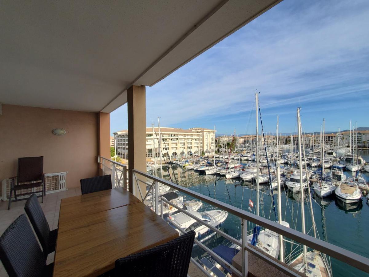 Cap Hermes Vue Port T2 40M2 Climatise 4 Personnes Fréjus Esterno foto