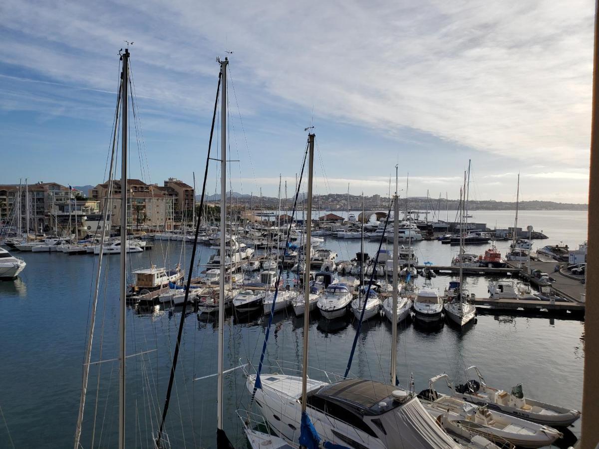 Cap Hermes Vue Port T2 40M2 Climatise 4 Personnes Fréjus Esterno foto