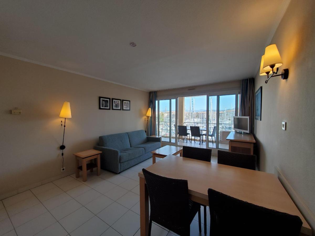 Cap Hermes Vue Port T2 40M2 Climatise 4 Personnes Fréjus Esterno foto