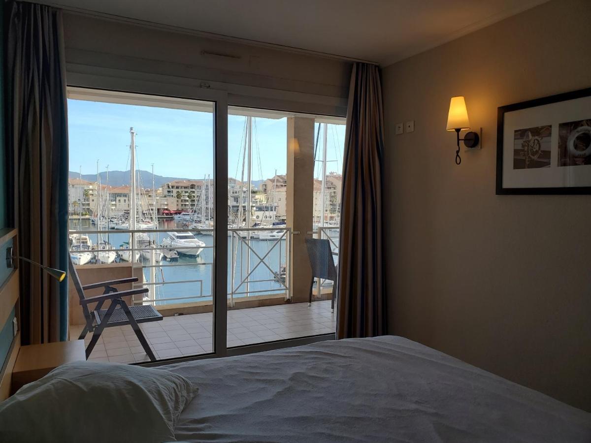 Cap Hermes Vue Port T2 40M2 Climatise 4 Personnes Fréjus Esterno foto