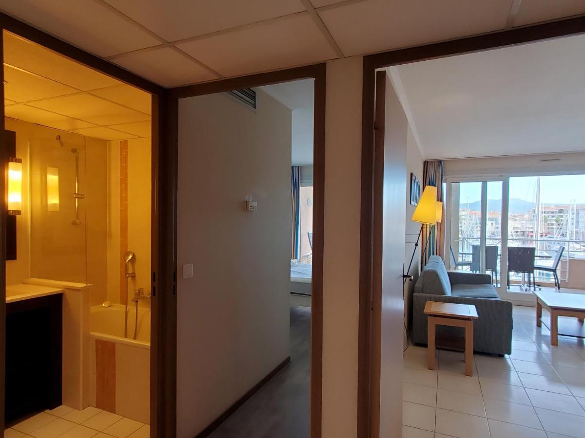 Cap Hermes Vue Port T2 40M2 Climatise 4 Personnes Fréjus Esterno foto