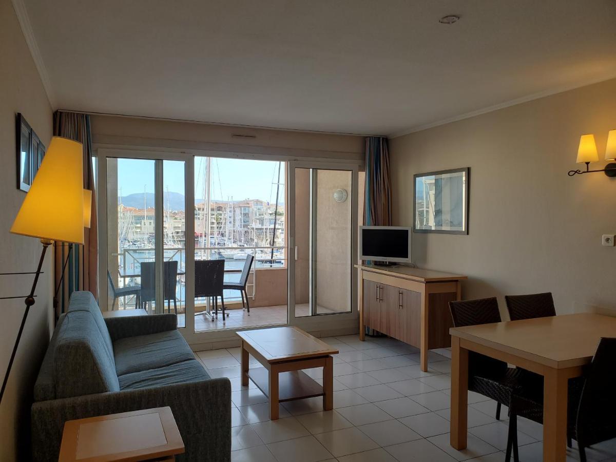 Cap Hermes Vue Port T2 40M2 Climatise 4 Personnes Fréjus Esterno foto