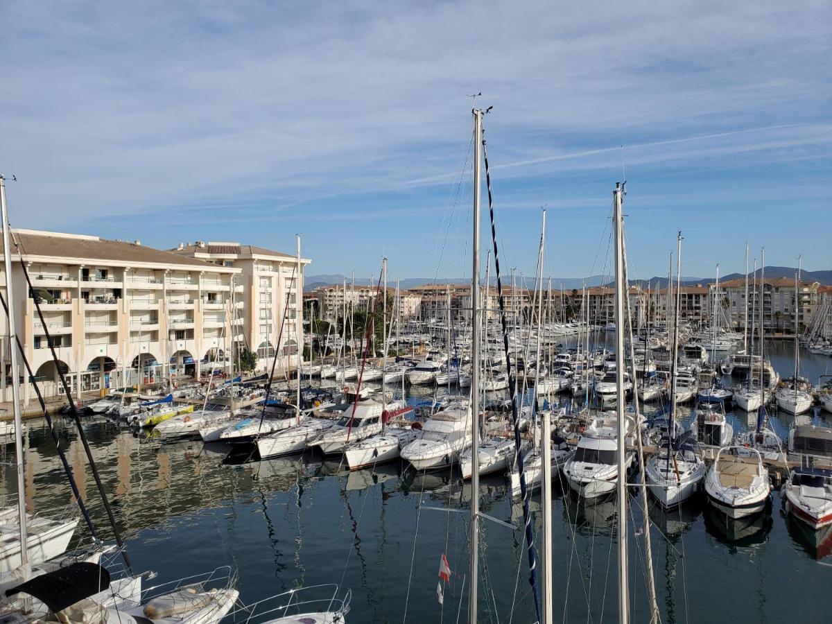 Cap Hermes Vue Port T2 40M2 Climatise 4 Personnes Fréjus Esterno foto
